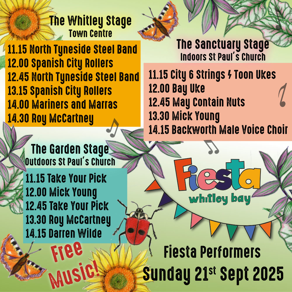 Music performers Fiesta September 2025