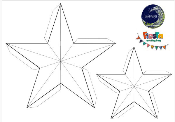 Example of downloadable 3D stars